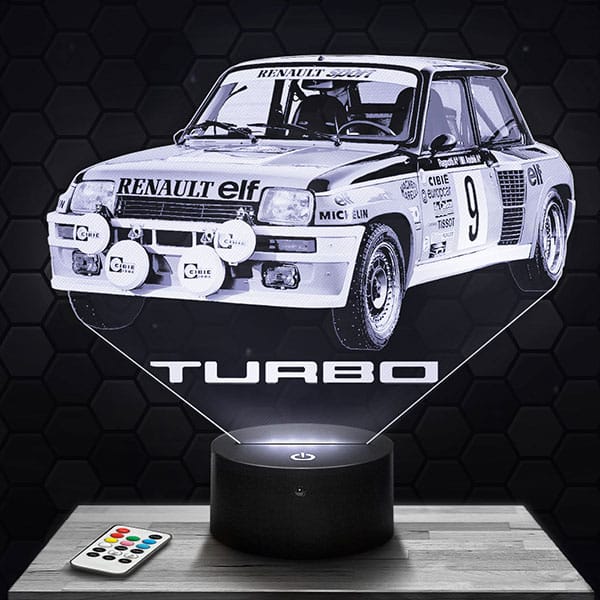 lampe-3d-r5-gt-turbo Lampe 3D R5 GT Turbo avec socle au choix !