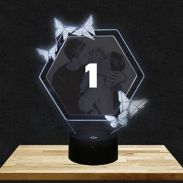 Lampe Personalisiert Origami