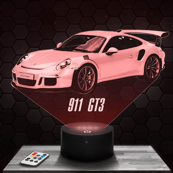 lampe-3d-porsche-gt3-911