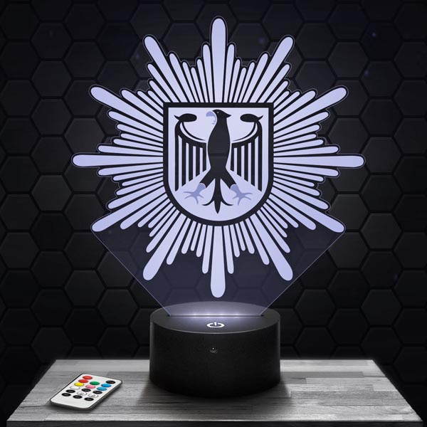 lampe-3d-logo-police-allemagne
