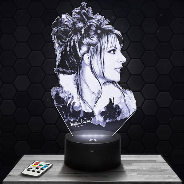 lampe-3d-mylene-farmer Lampe 3D Mylène Farmer avec socle au choix !