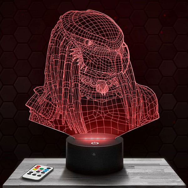 lampe-3d-predator Lampe 3D Predator avec socle au choix !