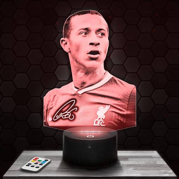 lampe-3d-thiago-alcantara-liverpool PSG - Thiago Alcantara
