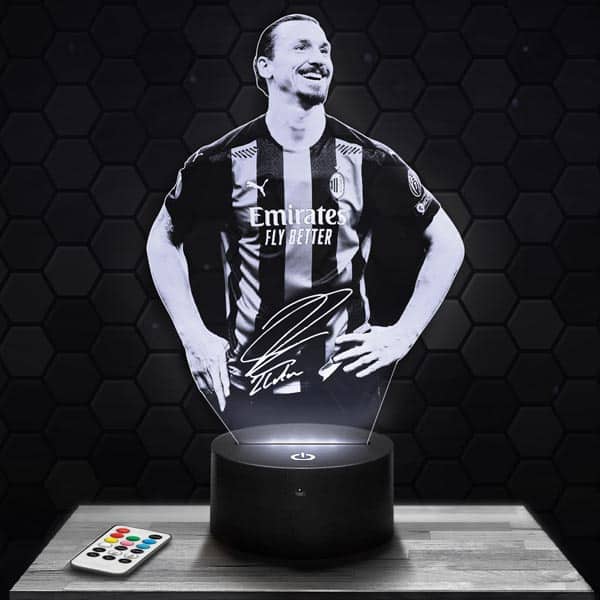lampe-3d-zlatan-ibrahimovic-milan Milan - Zlatan Ibrahimovic