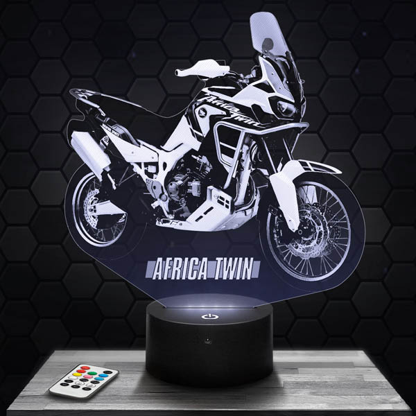 lampe-3d-honda-africa-twin-moto-600
