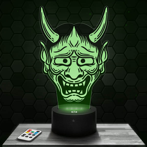 lampe-3d-masque-hannya-japonais-600