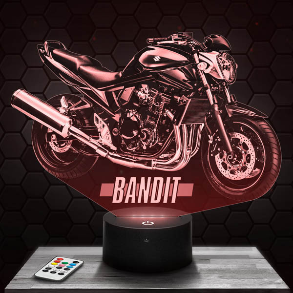 lampe-3d-suzuki-bandit-moto-600