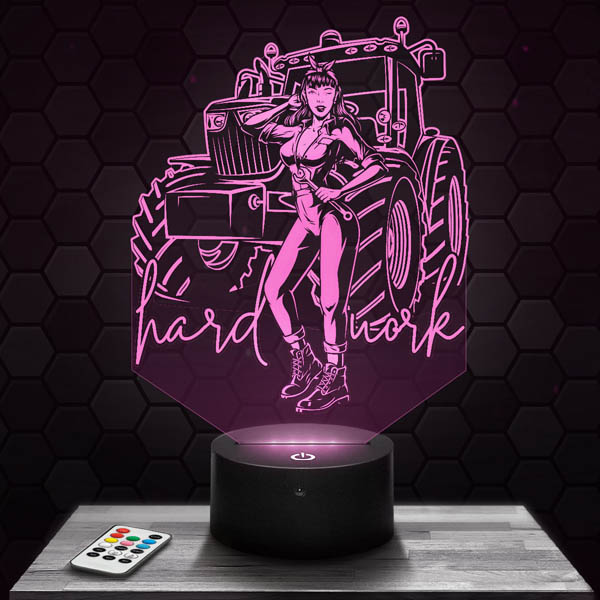 lampe-3d-tracteur-pin-up-vintage-600