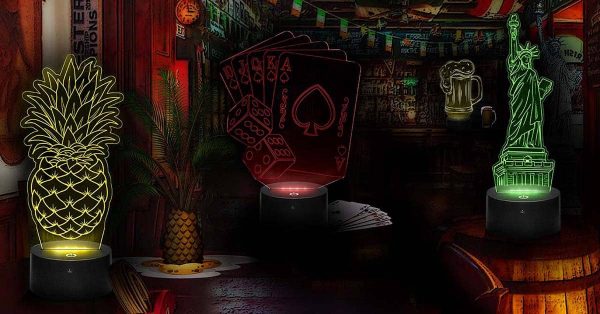 Lampes 3D Diverses