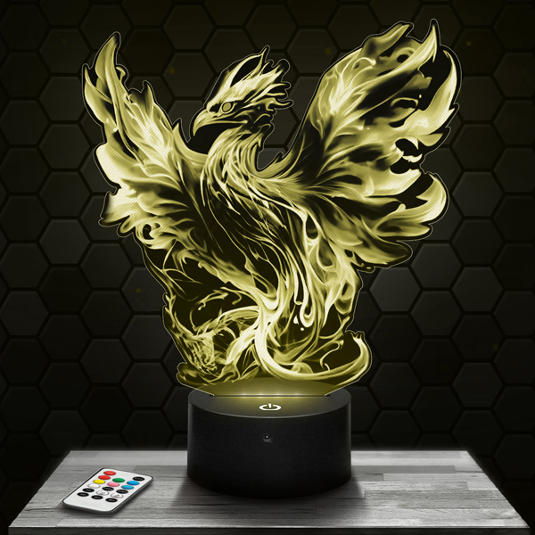 lampe-3d-phoenix-realiste-600