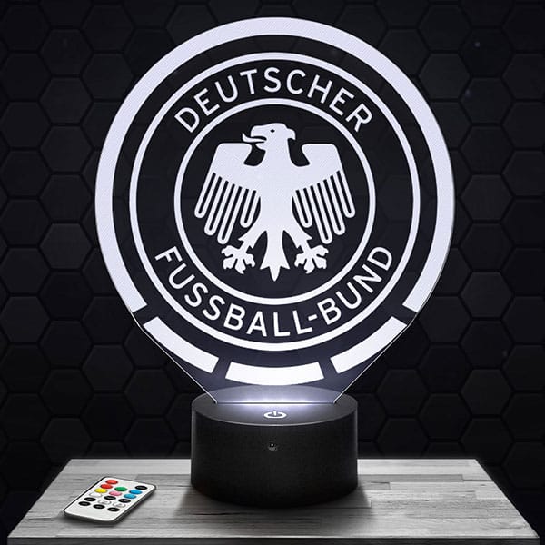 lampe-3d-logo-allemagne Lampe 3D Logo ALLEMAGNE avec socle au choix !