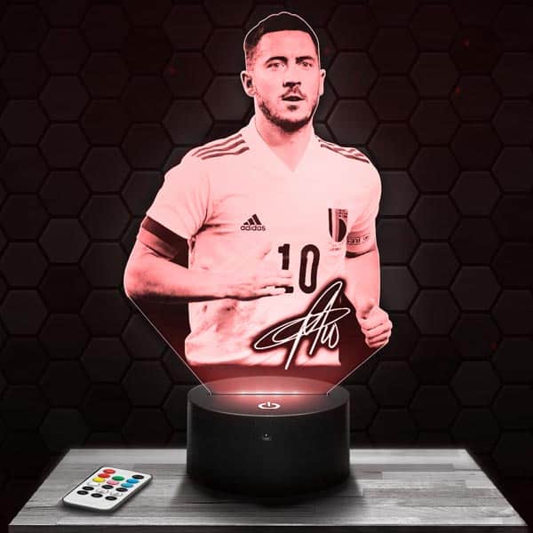 lampe-3d-eden-hazard-belgique Belgium - Eden Hazard