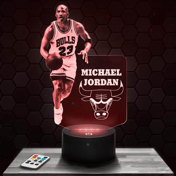 lampe-3d-michael-jordan-bulls Chicago Bulls - Michael Jordan