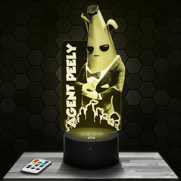 lampe-3d-fortnite-agent-peely-600 Lampe fortnite agent peely
