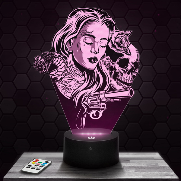 lampe-3d-femme-style-tattoo-vintage-600