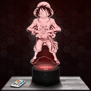 Lámpara LED 3D Dragon Ball Z - Son Goku con la base que elijas! -  PictyourLamp