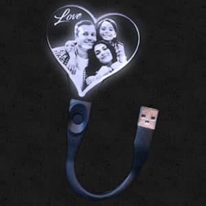 Lámpara teclado USB personalizada pictyourlamp.com