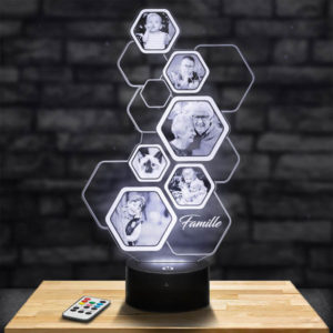 Gepersonaliseerde fotolamp bijenkorf pictyourlamp.com