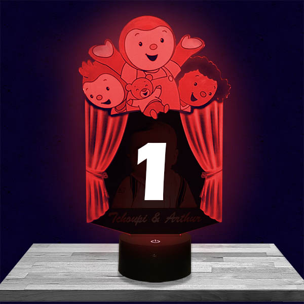 Customised Kid's Night Light T'choupi
