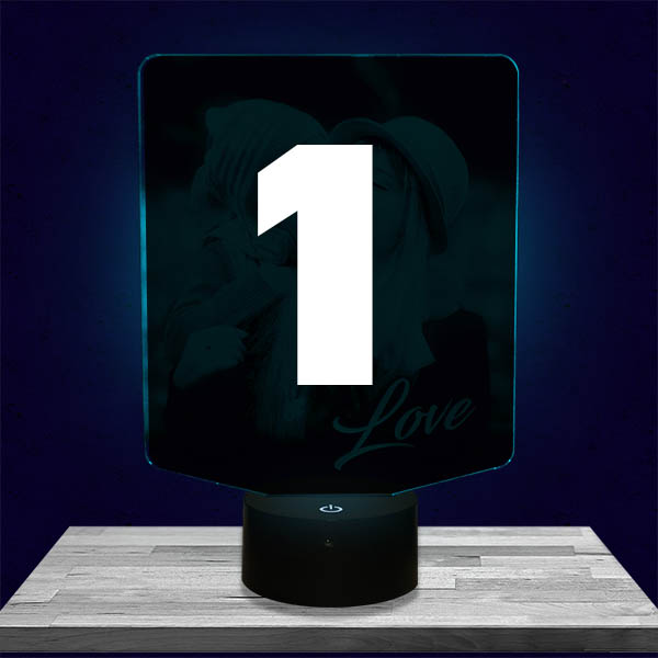 Customised kid’s Night Light Rectangle