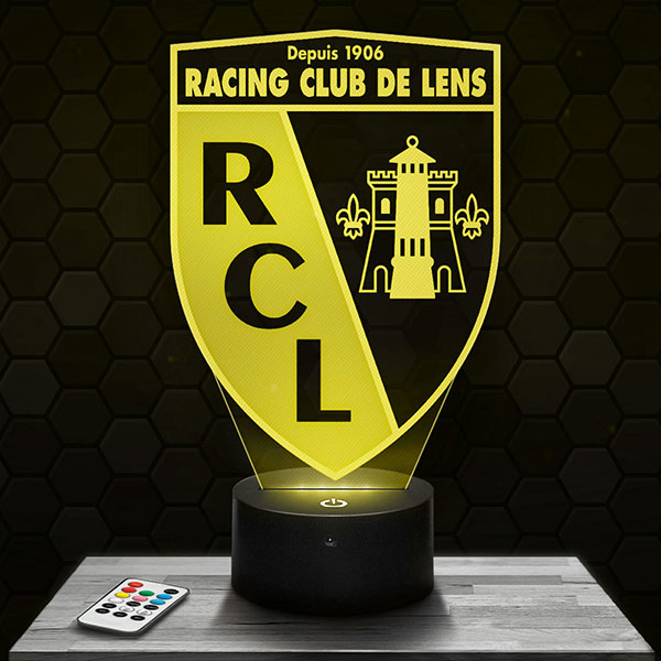 rc lens logo Modèles 3D en vedette in Sculpture 3DExport