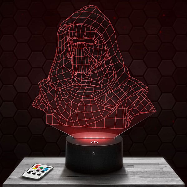 Kylo Ren
  3D LED Lamp with a base of your choice!