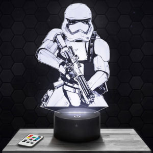 Star Wars R2D2 3D LED Lamp with a base of your choice! - PictyourLamp