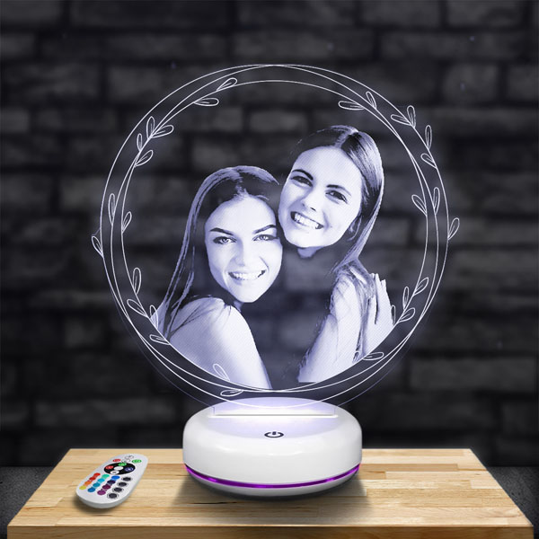 Lámpara Personalizada Corazón - PictyourLamp