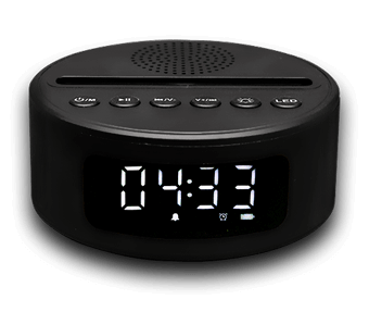Top of the Range 7 colours Bluetooth Speaker / Black Alarm Clock base (38€)