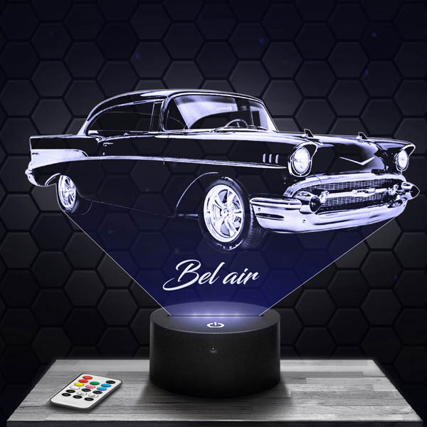 Chevrolet
  Bel Air 3D LED LAMP with base of your choice !