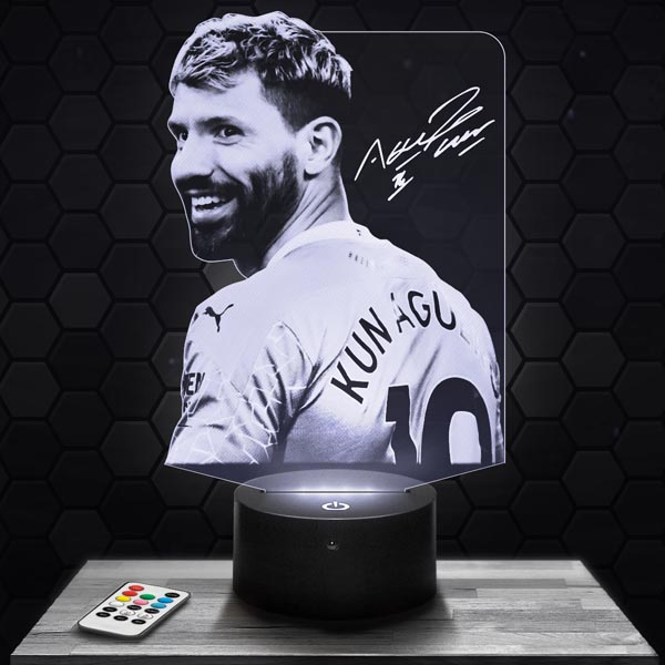 Argentina
  – Sergio Aguero 3D LED LAMP with a base of your choice!