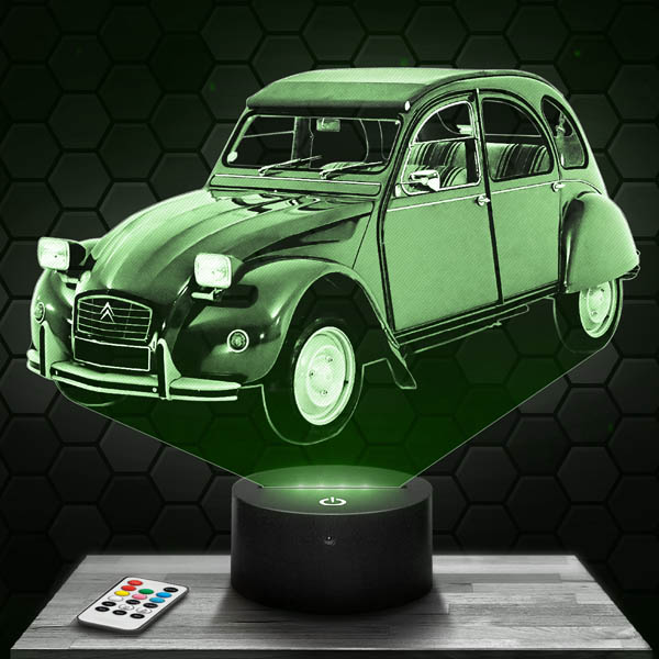 Citroen 2
  CV 3D LED LAMP with a base of your choice!
