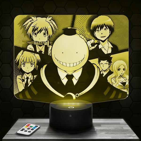 Assassination
  Classroom 3D LED LAMP with a base of your choice!