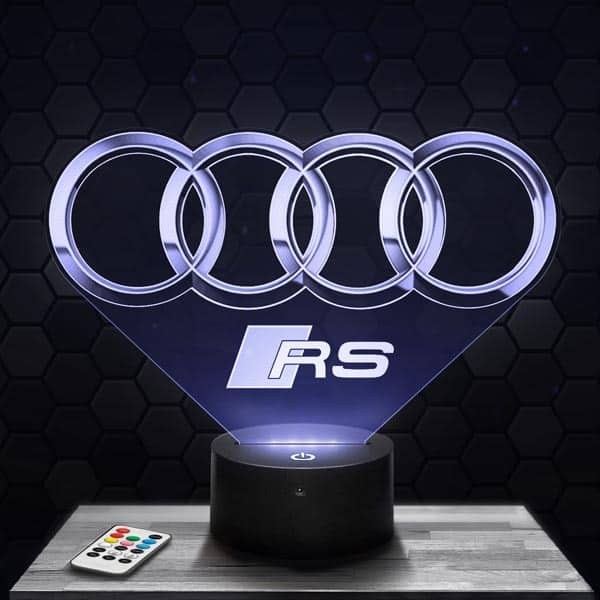lampe-3d-logo-audi-rs