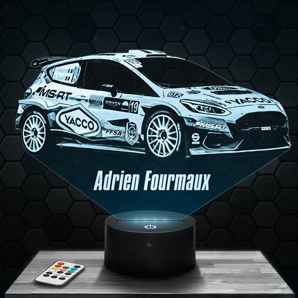 Adrien
  Fourmaux Ford Fiesta Rallye 3D Led Lamp 