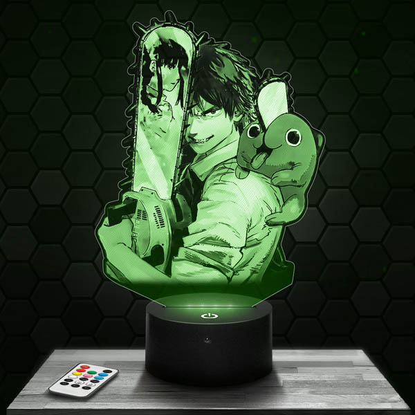 Chainsaw
  Man Denji 3D Led Lamp 