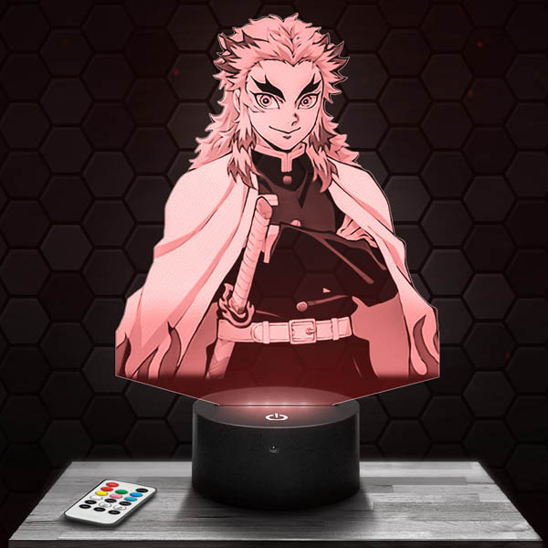 Demon
  Slayer Kyojuro Rengoku 3D Led Lamp 