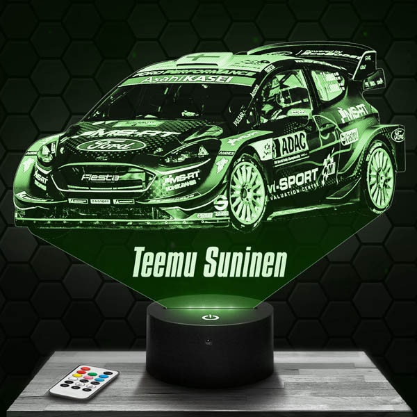 Teemu
  Suninen Ford Fiesta Rallye 3D Led Lamp 