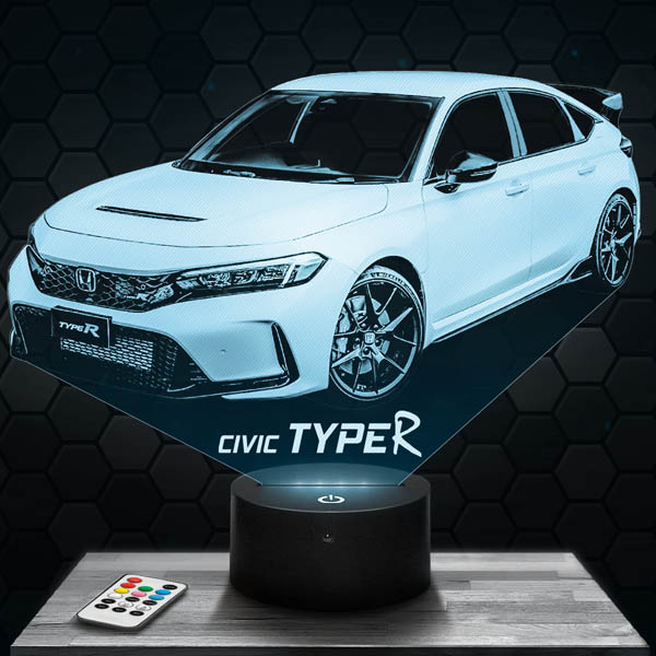 Honda
  Civic Type R Car 3D Led Lamp 