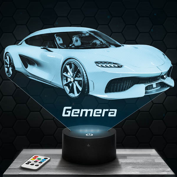 Koenigsegg
  Gemera Car 3D Led Lamp 