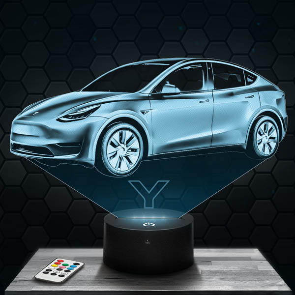 Tesla
  Model Y Car 3D Led Lamp 