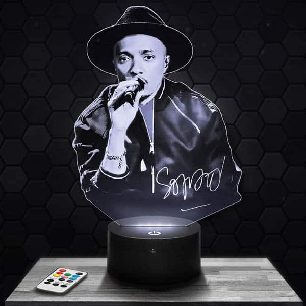Soprano 3D
  LED LAMP with a base of your choice!