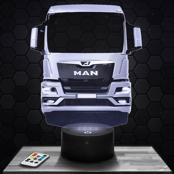 Lampada Led 3D Camion Man - Pictyourlamp