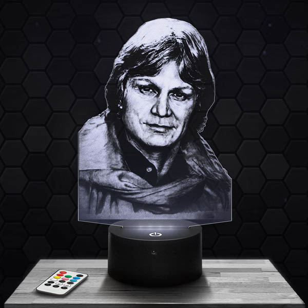 Claude
  François 3D LED Lamp with a base  of your choice!