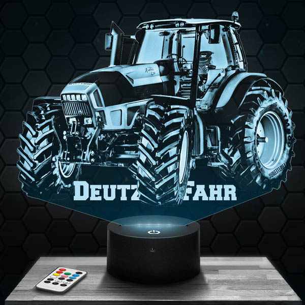 3D LED Lampe Deutz Fahr Landwitschaftlicher Traktor - PictyourLamp