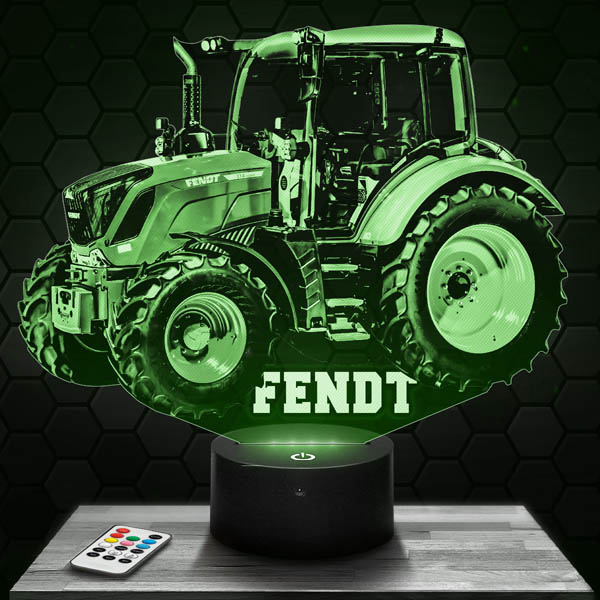 3D LED Lampe Fendt Landwitschaftlicher Traktor - PictyourLamp