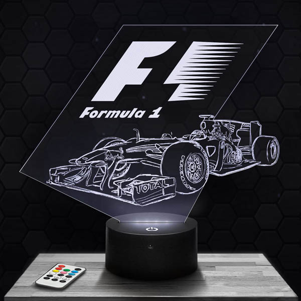 Formula
  1   3D LED Lamp with a base of your choice!