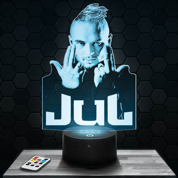 Jul 3D LED
  Lamp with a base of your  choice!