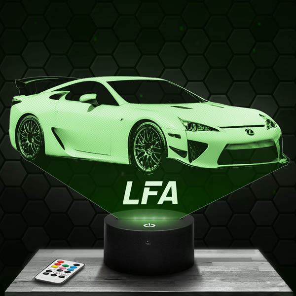 3D LED Lampe Auto Lexus LFA - PictyourLamp