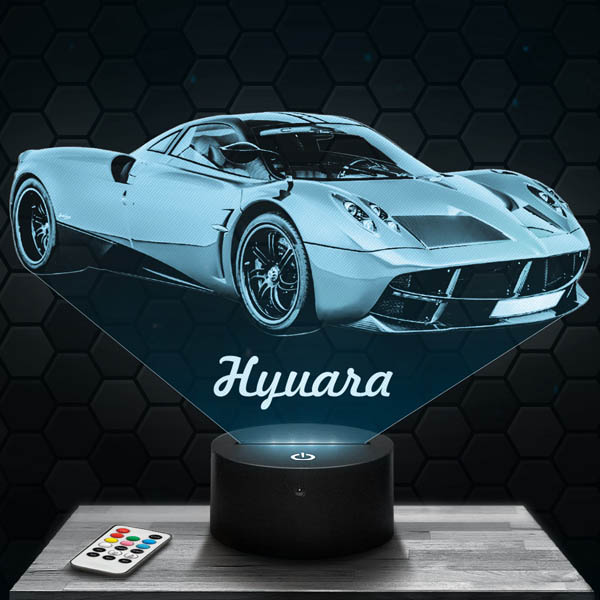 3D LED Lampe Auto Pagani Huayra - PictyourLamp